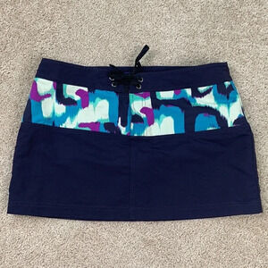 Patagonia eggplant purple swim board skirtie mini skirt sz 10